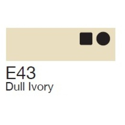 Маркер Copic Marker E-43 Dull ivory Слоновая кость 20075235