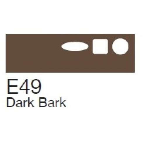 Маркер Copic Marker E-49 Dark bark Темная кора 20075122
