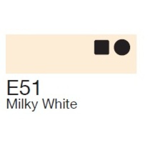 Маркер Copic Marker E-51 Milky white Молочный Белый 20075236