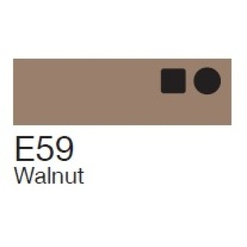 Маркер Copic Marker E-59 Walnut ореховый 20075240