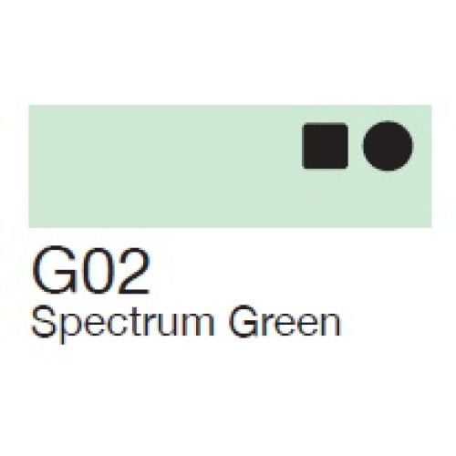 Маркер Copic Marker G-02 Spectrum green Спектральный зеленый 20075142