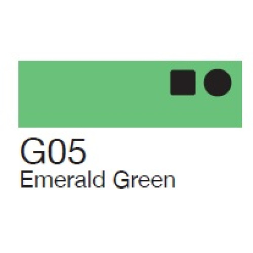 Маркер Copic Marker G-05 Emerald green Изумрудный зеленый 20075207