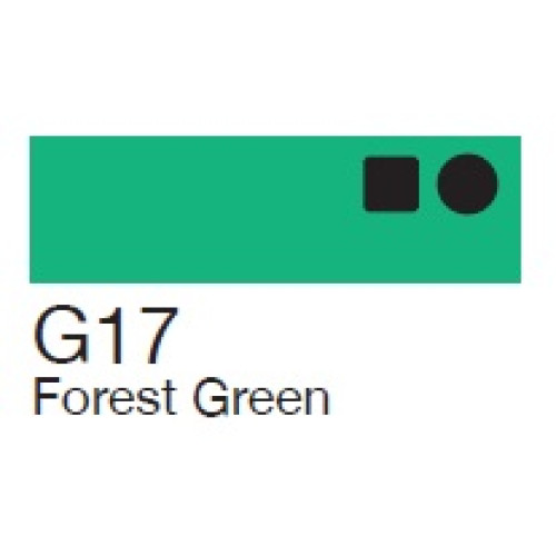 Маркер Copic Marker G-17 Forest green Зеленое листье 2007523