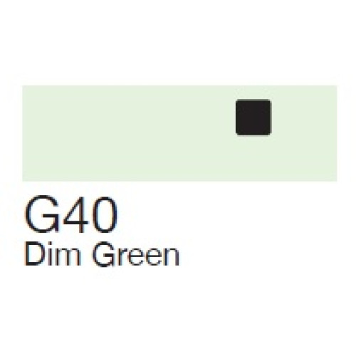Маркер Copic Marker G-40 Dim green тусклый зеленый 20075214