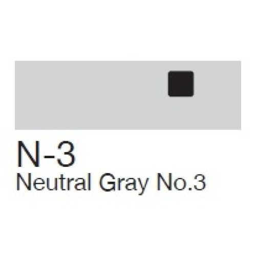 Маркер Copic Marker N-3 Neutral gray Нейтральний серый 2007589