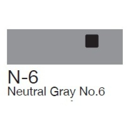 Маркер Copic Marker N-6 Neutral gray Нейтральний серый 2007592