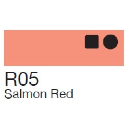 Маркер Copic Marker R-05 Salmon red Оранжево-красный 20075184