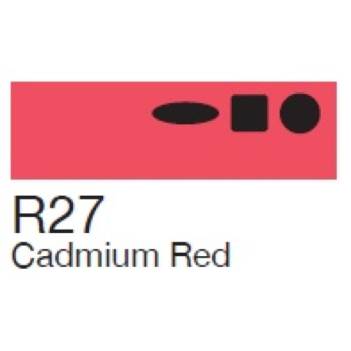 Маркер Copic Marker R-27 Cadmium red красный кадмий 2007531