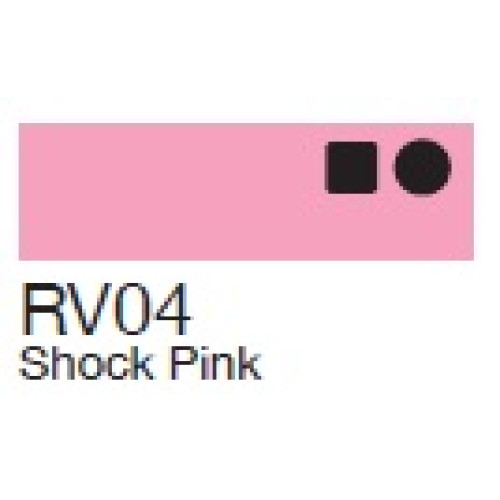 Маркер Copic Marker RV-04 Shock pink Ярко-оранжевый 2007566