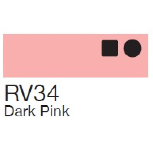 Маркер Copic Marker RV-34 Dark pink Темно-жовтогарячий 20075182