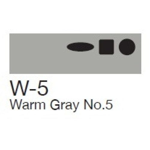Маркер Copic Marker W-5 Warm gray Теплый серый 2007509