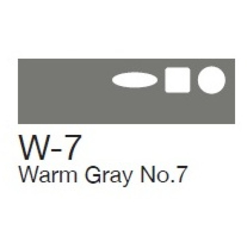 Маркер Copic Marker W-7 Warm gray Теплый серый 2007510