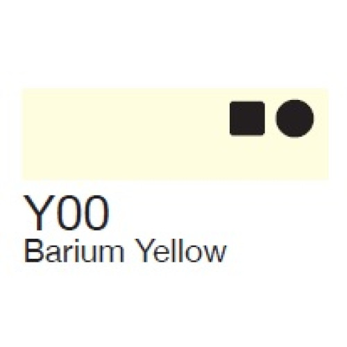 Маркер Copic Marker Y-00 Barium yellow желтый барий 20075144