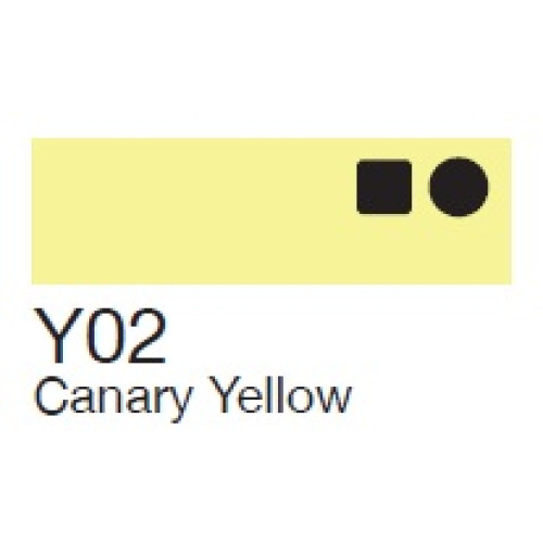 Маркер Copic Marker Y-02 Canary yellow Светло-желтый 20075146