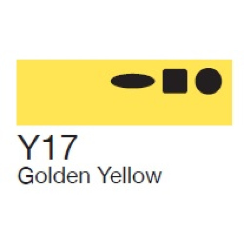Маркер Copic Marker Y-17 Golden yellow желтый золотой 20075147
