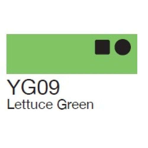 Маркер Copic Marker YG-09 Lettuce green Ярко-зеленый 20075198