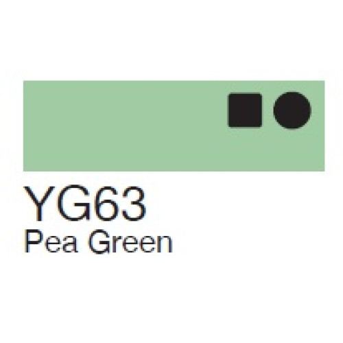 Маркер Copic Marker YG-63 Pea green зеленый горох 20075204