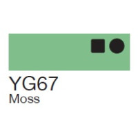 Маркер Copic Marker YG-67 Moss зеленый мох 20075205
