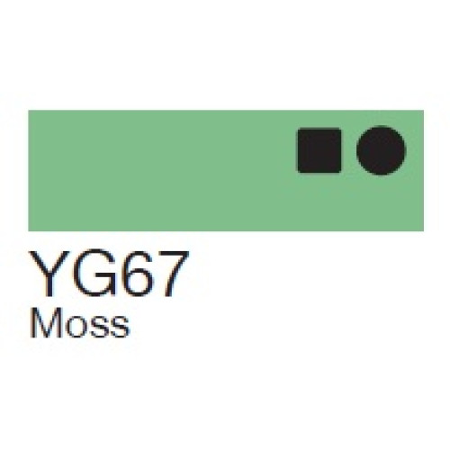 Маркер Copic Marker YG-67 Moss зеленый мох 20075205
