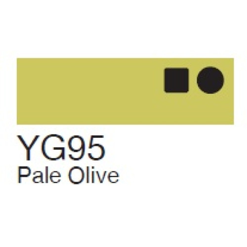 Маркер Copic Marker YG-95 Pale olive Пастельно-оливковий 2007547