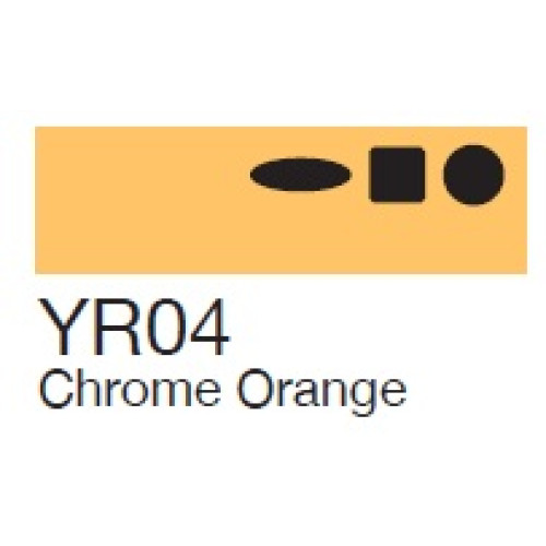 Маркер Copic Marker YR-04 Chrome orange оранжевый хром 2007520