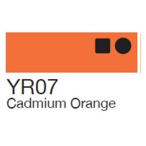 Маркер Copic Marker YR-07 Cadmium orange оранжевый кадмий 2007532