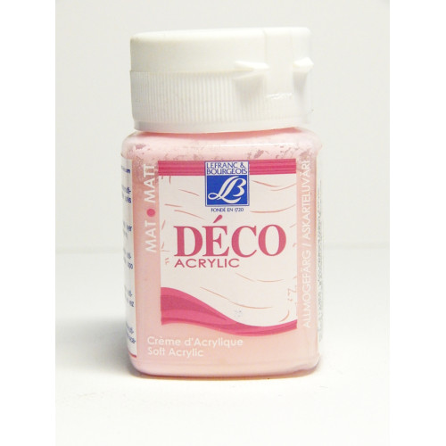 Акриловая краска матовая 50 мл Acrylic Cream Lefranc, №316 Розовый