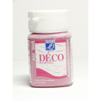 Акрилова фарба матова 50 мл Acrylic Cream Lefranc №452 Рожевий