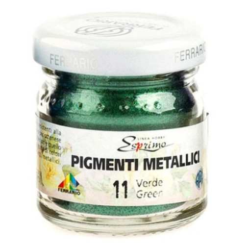 Металевий пігмент 25 мл №011 Зелений CP197500_11
