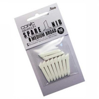 Перья Copic в наборе средней ширины Nibs Medium Broad 10 шт