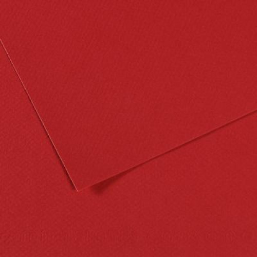 Бумага пастельная A4 Canson Mi-Teintes 160 гр №116 Красный