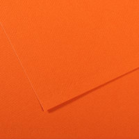 Бумага пастельная A4 Canson Mi-Teintes 160 гр №453 Оранжевый