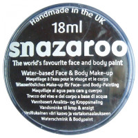 Фарба для гриму ЧОРНА Snazaroo Metallic 18 мл