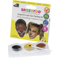 Краски для грима Snazaroo Leopard Lion 3x2 мл