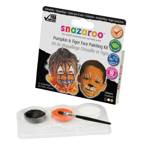 Краски для грима Snazaroo Tiger and pumpkin 3x2 мл