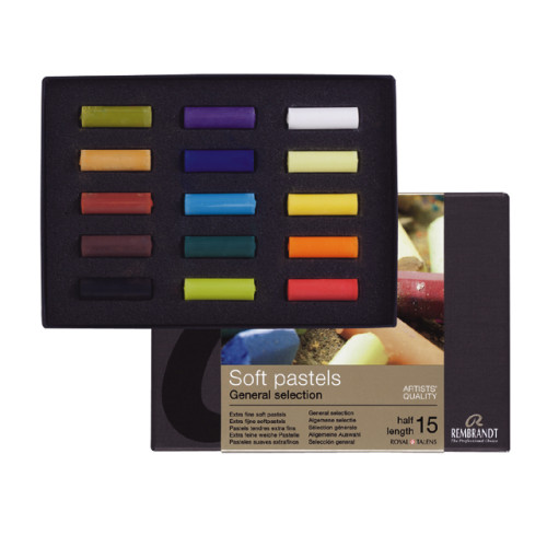 Набір сухий пастелі rembrandt 15 кольорів