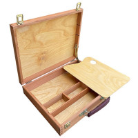 Пенал дерев'яний ящик для художника АРТ-П2 (30х39х8 см)