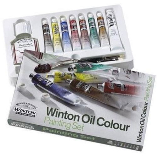 Олійні фарби Winsor & Newton серія Winton Painting Set 8x8 мл