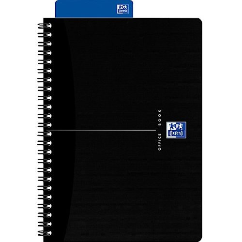 Записная книжка Oxford Office Black&Blue 90 гр формат A4 листов 90 черная