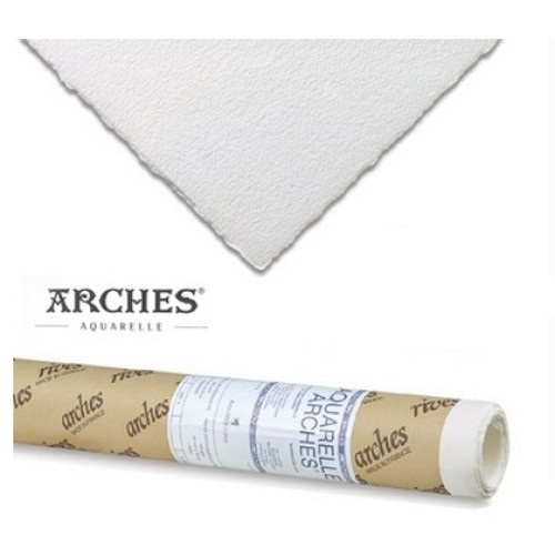 Акварельний папір Canson холодного преса Arches Cold Pressed 185 гр 1,13x9,14 м
