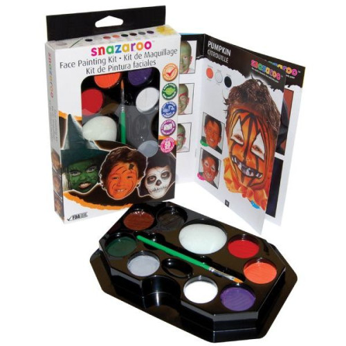 Набор красок для грима Snazaroo halloween kit 8х2 мл