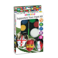 Краски для грима футбольные цвета Snazaroo Supporters 8х2 мл
