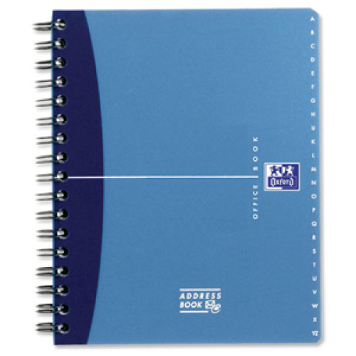 Записная книжка Oxford Office Blue A5 формат 90 г/м^2, на 90 л синий 0002-973