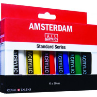 Акриловые краски Royal Talens 6х20 мл AMSTERDAM STANDART
