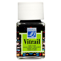 Витражная краска Vitrail Lefranc 50 мл 556 Зеленый светлый 210254