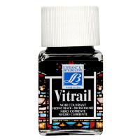 Витражная краска Vitrail Lefranc 50 мл 267 Черный 210240