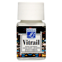 Вітражна фарба Vitrail Lefranc 50 мл 004 Білий 210794