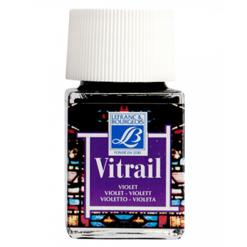 Вітражна фарба Vitrail 50 мл №601 Фіолетовий
