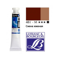 Краски масляные 60 мл Louvre №481 Сиена жженая