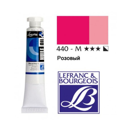 Краски масляные 60 мл Louvre №440 Розовый перманет